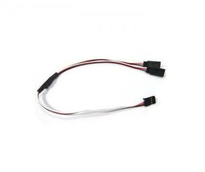 Y - splitterkabel 30 cm (FUTABA) - 0,13mm2 26AWG - platt - MSP