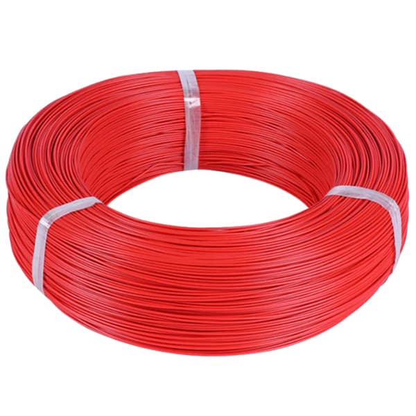 MSP Silikone strømkabel 24AWG 0,2mm2 1m RØD