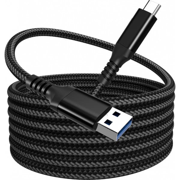Fuj:tech USB-C - USB-A USB3.2 Gen1-kabel, 0,5 m