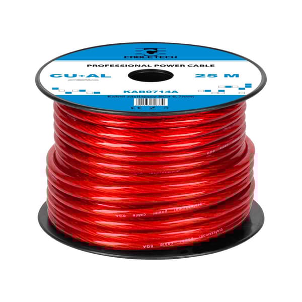 Bilkabel 8Ga OD6,7mm CU+AL 25m