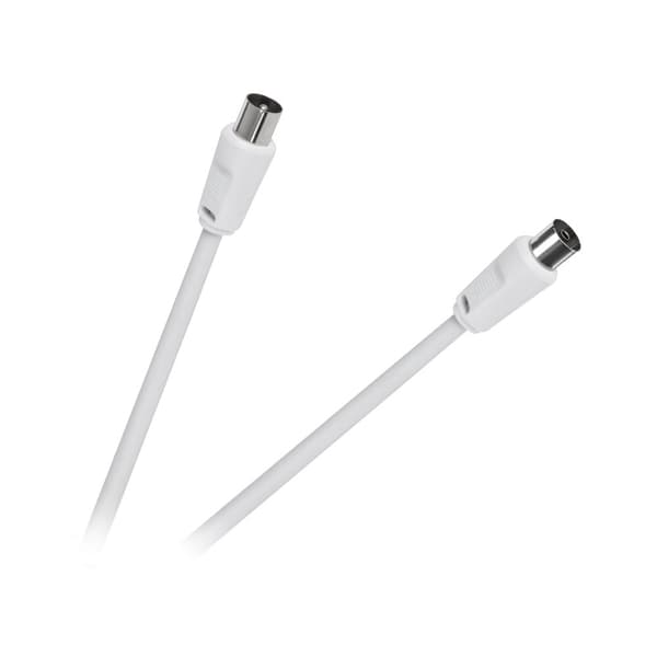 TV - VIDEO kabel vit 1,5m