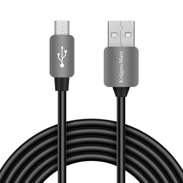 USB - mikro USB-kabel plug-plugg 1,0m Kruger&Matz