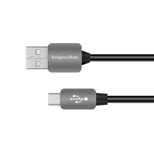 USB - mikro USB-kabel plug-plugg 1,0m Kruger&Matz