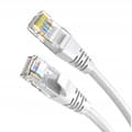 Miniatyrbillede 4 af 10: Kabel ETHERNET KABEL Patchledning U/UTP 5e RJ45 / RJ45 10 m hvid INTERNET
