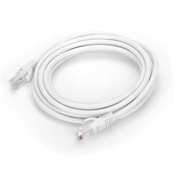 Kabel ETHERNET KABEL Patchkabel U/UTP 5e INTERNET RJ45 / RJ45 20 m vit