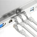 Miniatyrbild 6 av 10: Kabel ETHERNET KABEL Patchkabel U/UTP 5e INTERNET RJ45 / RJ45 20 m vit