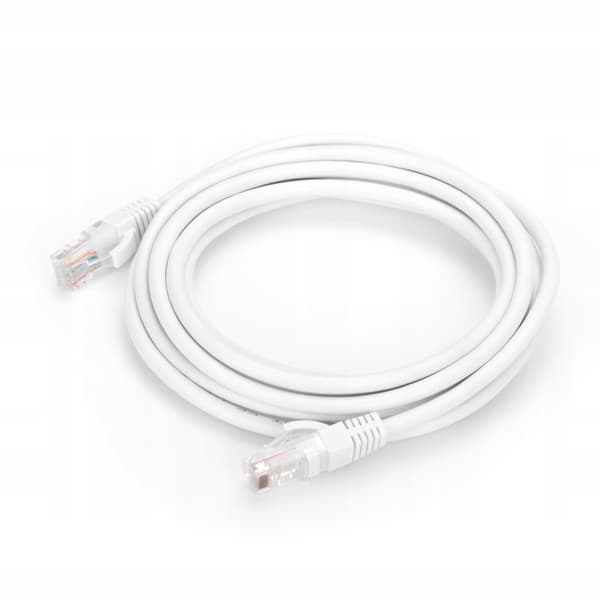 Kabel ETHERNET KABEL Patchkabel U/UTP 5e INTERNET RJ45 / RJ45 20 m vit