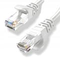 Miniatyrbild 1 av 10: Kabel ETHERNET KABEL Patchkabel U/UTP 5e INTERNET RJ45 / RJ45 20 m vit