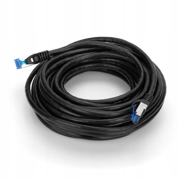 NETVÆRKSKABEL S/FTP CAT6a LAN ETHERNET KABEL INTERNET RJ45 3m 10Gb/s