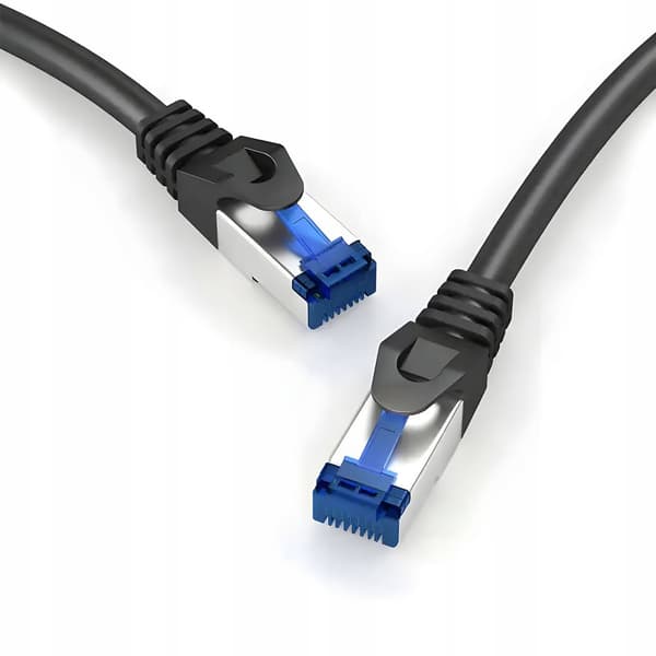 NETVÆRKSKABEL S/FTP CAT6a LAN ETHERNET KABEL INTERNET RJ45 3m 10Gb/s