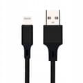 Miniatyrbillede 1 af 3: FORSTÆRKET USB-KABEL LYN IPHONE NYLON 2.4A