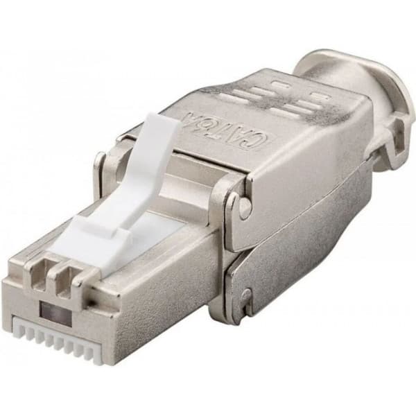 Fuj:tech Cat6A "Tool-free" RJ45-modulärkontakt, hona