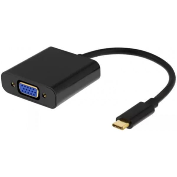 Fuj:tech USB-C - VGA -adapterikaapeli