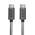 Miniatyrbillede 5 af 7: NEXT ONE Metallisk USB-C / USB-C-kabel 1,2 m Space Grey