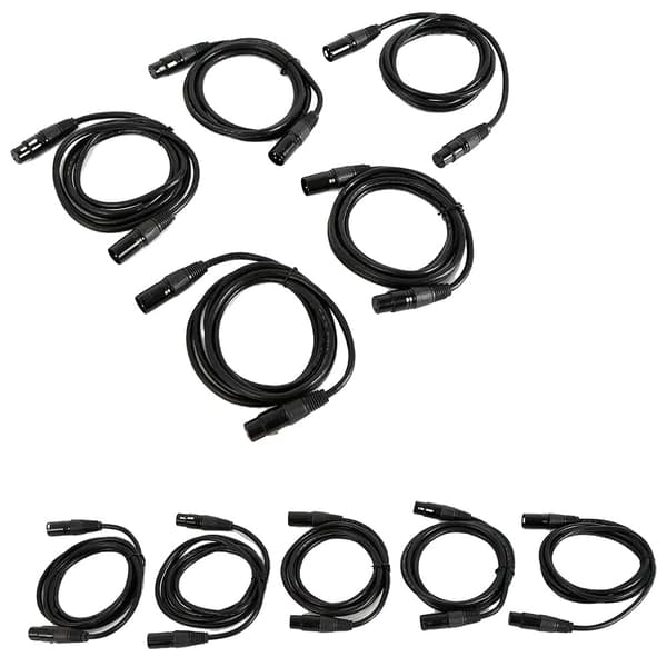 DMX-kabel 2m, Holdbar PVC-konstruktion, Præcis datatransmission, Bred kompatibilitet