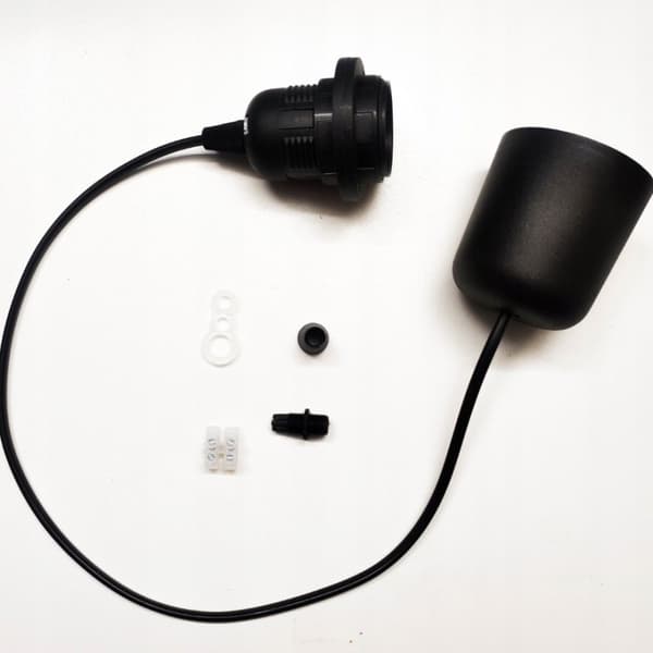 Taklampa E27 glödlampssockel med kabel Glödlampssockel