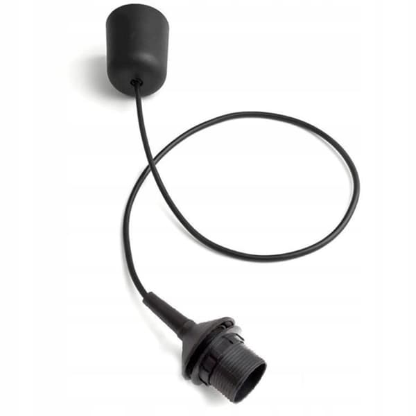 Taklampa E27 glödlampssockel med kabel Glödlampssockel