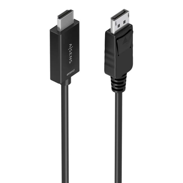 DisplayPort till HDMI Adapter Aisens Svart 60 cm