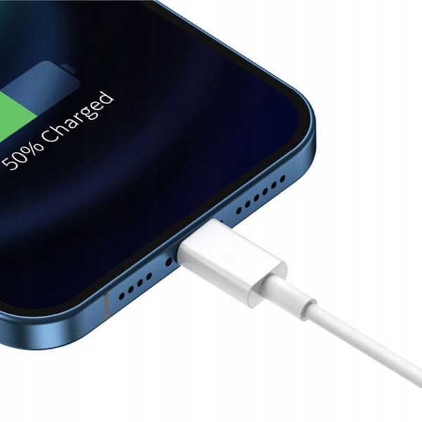 USB LIGHTNING-KABEL TIL APPLE IPHONE 6 7 8 XR 11 1 m