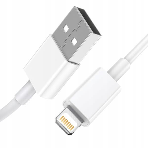 USB LIGHTNING-KABEL TIL APPLE IPHONE 6 7 8 XR 11 1 m
