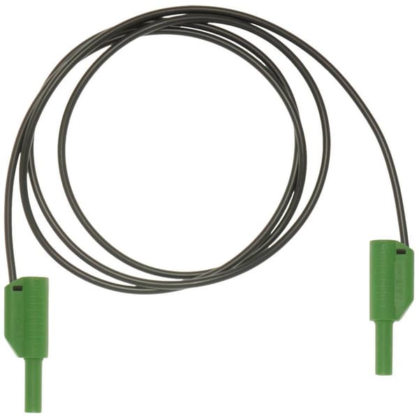 Metrel A 1341 Säkerhets-mätledning Banankontakt 4 mm Banankontakt 4 mm 1.50 m Svart, Grön 1 st
