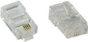 InLine - Netværksstik - RJ-45 (M) - Klar (pakke med 100) (73098L)