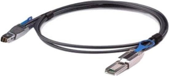 HPE - Extern SAS-kabel - 4x Mini SAS HD (SFF-8643) (M) till 4x Mini SAS HD (SFF-8643) (M) - 2 m - för HPE D3600, D3610, D3700, D3710, D6020, H241 Smar