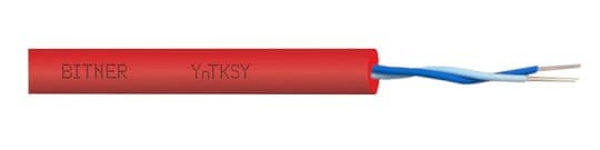 BITNER YNTKSY BRANDSIGNALKABEL 1X2X0,8 - 100M