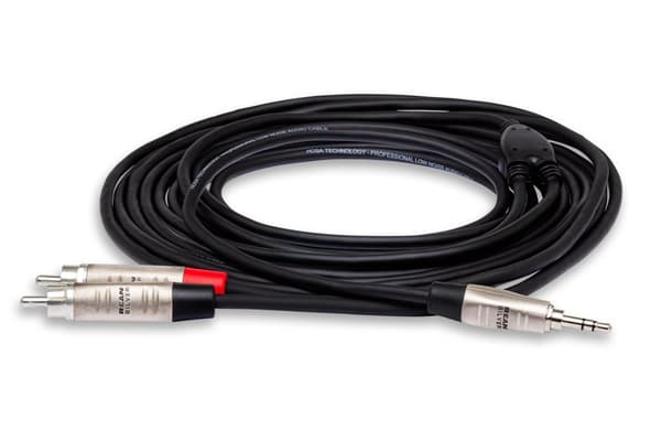 Hosa - PRO TRS 3,5mm - 2 x RCA 3m kabel