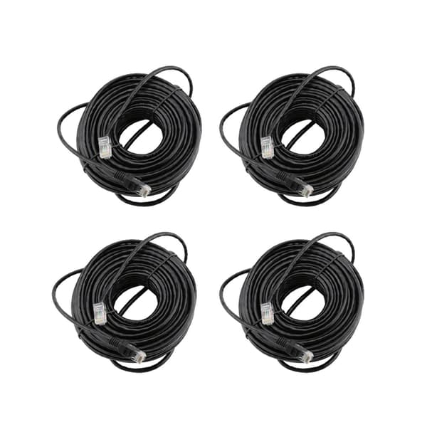 POE Sikkerhedskamera, 5MP/8MP Opløsning, To-Vejs Lyd,4pcs 20M kabler-a