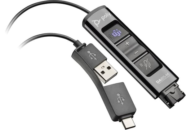 POLY DA85-M USB til QD Sort Adapter TAA