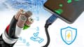 Miniatyrbillede 3 af 11: Nylon USB-C/USB-C opladerkabel til Samsung