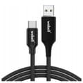 Miniatyrbillede 1 af 11: USB-C QC 3.0 2.4A kabel 1,8 meter LANG