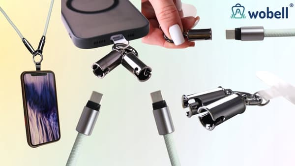 USB-C-kaapeli USB-C pikalatauslatausnauha puhelimelle pitkä