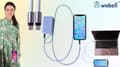 Pikkukuva 5 / 9: USB-C-kaapeli USB-C pikalatauslatausnauha puhelimelle pitkä