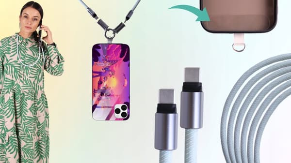 USB-C-kaapeli USB-C pikalatauslatausnauha puhelimelle pitkä