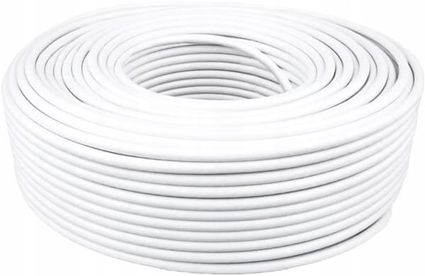Koaksialkabel antenne TV-kabel 6,8 mm 25 m