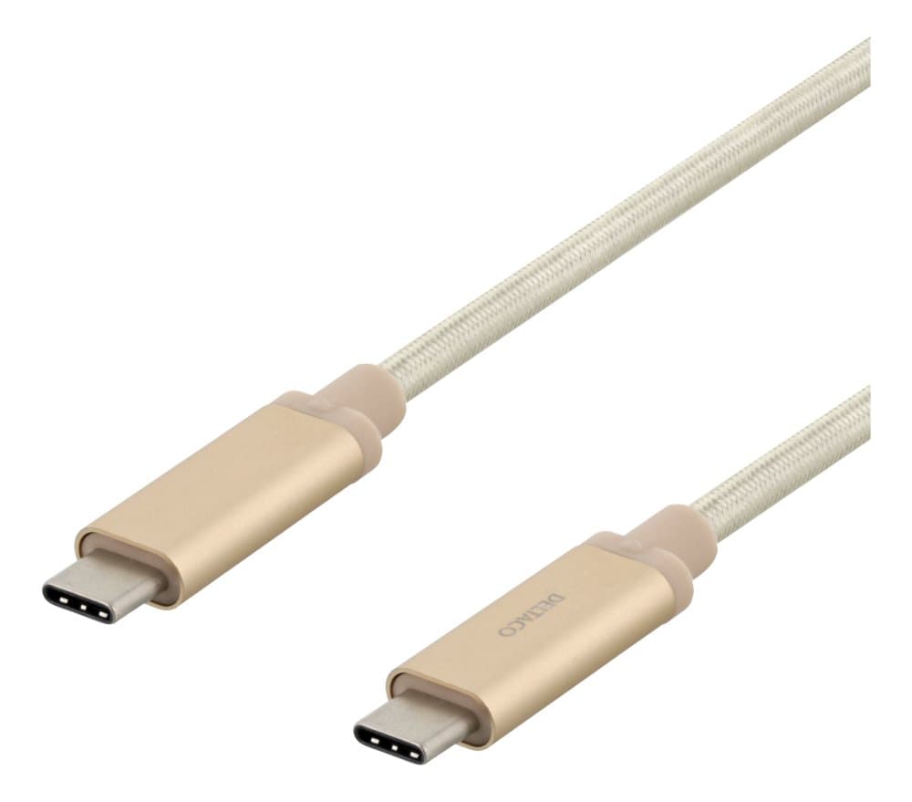 USBC 3.1 GEN2 10Gbps/3A/E-marker 1m Gold