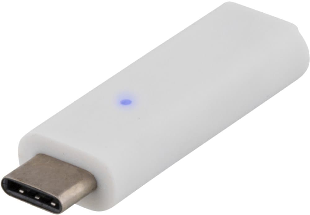 DELTACO USB 2.0 adapter, Type C - Type Micro B F, white