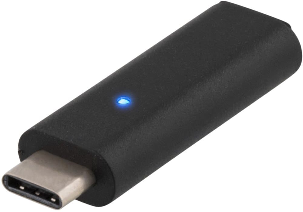 DELTACO USB 2.0 adapter, Type C - Type Micro B F, black