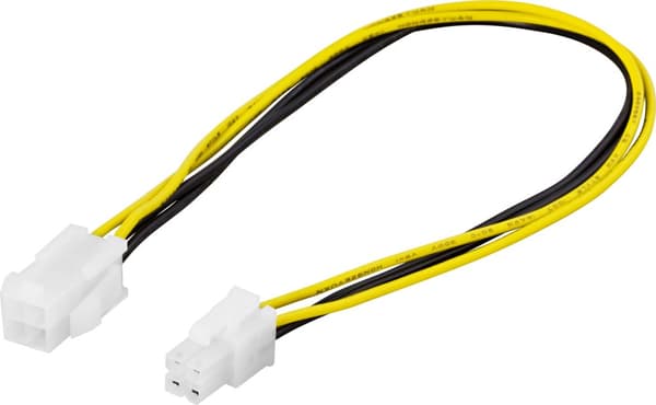 Extension cable 4-pin ATX12V(P4) ma-fe, 30cm