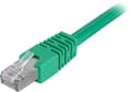 Miniatyrbillede 4 af 4: F/UTP Cat6 patch cable, LSZH, 1m, green