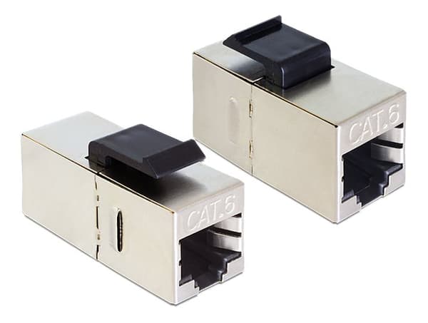 Keystone Module RJ45 Female >RJ45 female Cat.6 Compact