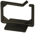 Miniatyrbillede 1 af 3: Cable hanger, screw mounting, 100x63x75mm, plastic, black