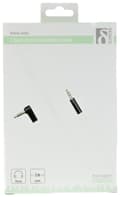 Miniatyrbilde 3 av 4: Audio cable, angled 3.5mm male to 3.5mm male, 1m, white