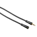 Miniatyrbild 1 av 3: HAMA Kabel Audio 3.5mm-3.5mm Förlängning Guld Svart 3m