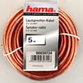 Pikkukuva 3 / 3: HAMA Kaiutinkaapeli 2x1,5mm2 Läpinäkyvä 5m