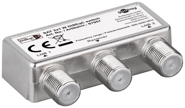 DiSEqC-kytkin 2x1