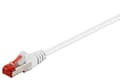 Miniatyrbillede 1 af 3: Netværkskabel CAT 6, S/FTP (PiMF), hvid, 7,5 m