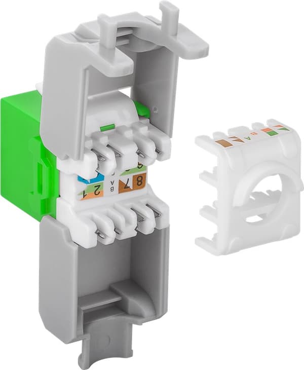 Keystone modul RJ45 CAT 6A, UTP